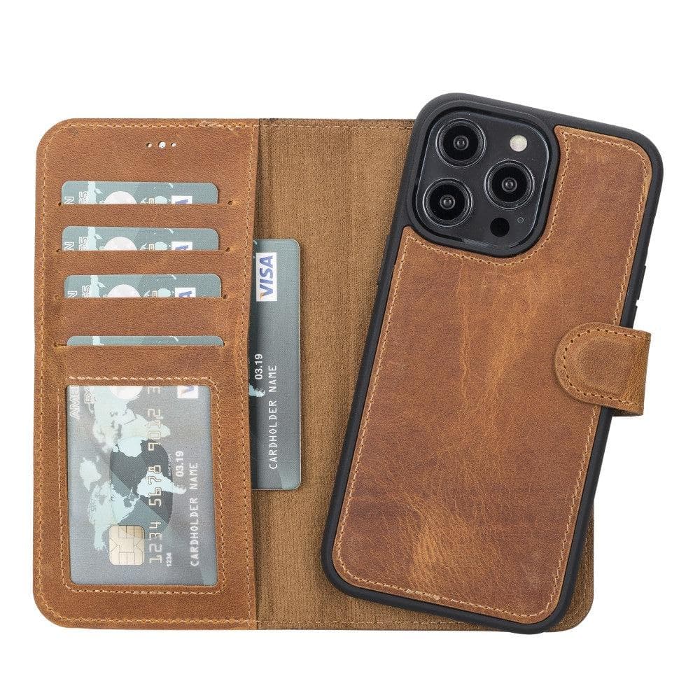 Casper iPhone 12 Series Detachable Leather Wallet Case
